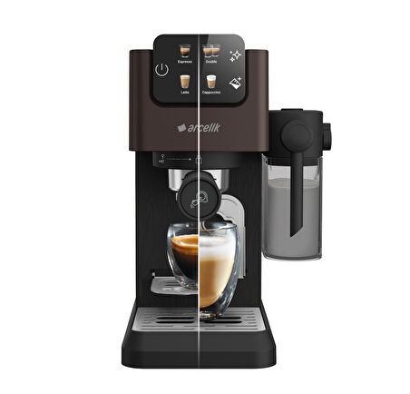 Arçelik EM 6450 Kapsüllü Yarı Otomatik Espresso Makinesi