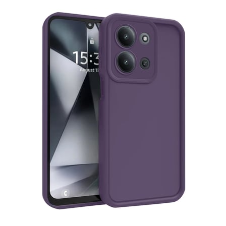 Xiaomi Redmi 15C 4G Viera Silikon - Mürdüm
