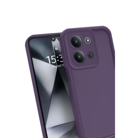 Xiaomi Redmi 15C 4G Viera Silikon - Mürdüm
