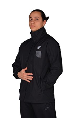 Joma Drop Softshell - Erkek Siyah Spor Mont - 4222700