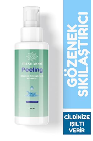 Fresh Mode Arındırıcı,Yenileyici ve Canlandırıcı Profesyonel Detoks Yüz Peeling