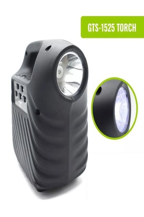 GTS1525 RGB Işıklı 4 inç Taşınabilir Bluetooth Hoparlör FM Radyo Parti Hoparlörü Acil Durum Feneri