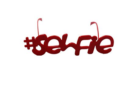 GÖZLÜK SELFİE KIRMIZI