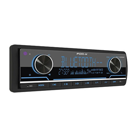 FOR-X XQ-7452DSP-DSP İŞLEMCİLİ-FM-USB-MP3-AUX-BT-APP KONTROL-4X100W-4 ANFİ ÇIKIŞLI-BAS KONTROL-PROFESYONEL TESİSAT TEYBİ