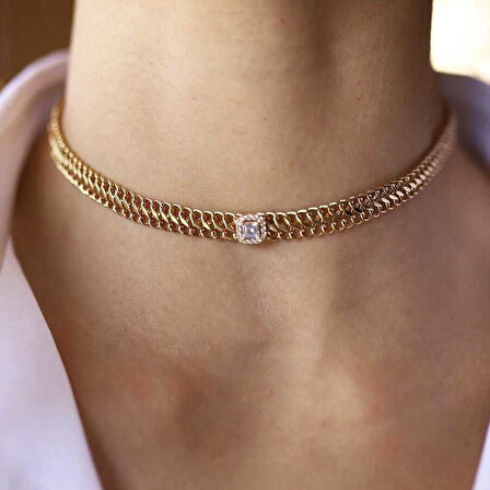 Ti Viyana Baget Choker Kolye