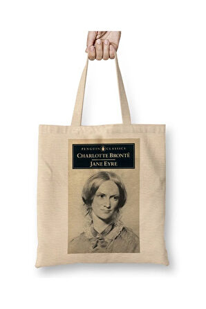 Jane Eyre Charlotte Bronte Jan Eyre And Mr Rochester Bez Çanta Uzun Saplı