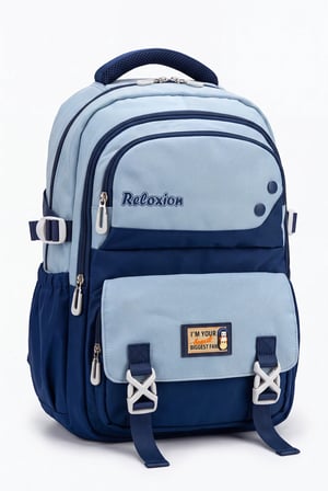 VIATOX RLX-2461 UNİSEX OKUL SIRT ÇANTASI ÖĞRENCİ GÜNLÜK SEYAHAT TATİL SPOR YÜRÜYÜŞ SEYAHAT GEZİ KAMP GÜNLÜK LACİVERT