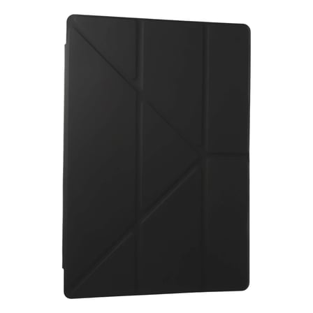 Samsung Galaxy Tab A9 Plus Kılıf Kalemlikli Mars Tablet Kılıfı - Koyu Gri