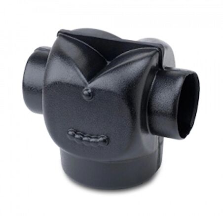 Üç yollu T hortum konnektörü Giriş 203 mm Çıkış 152/152 mm