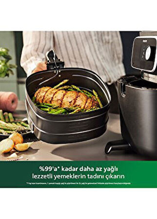 Philips HD9880/90 7000 Serisi Combi XXL Connected Yağsız AirFryer 8.3L