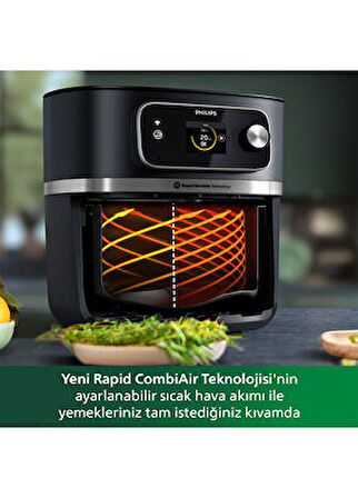 Philips HD9880/90 7000 Serisi Combi XXL Connected Yağsız AirFryer 8.3L