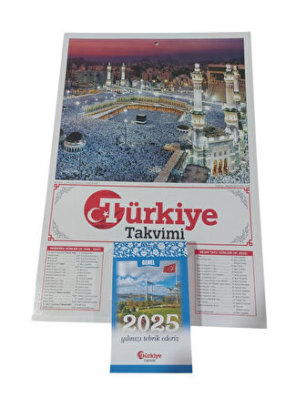 KABE 2025  YILI   YAPRAKLI  DUVAR TAKVİMİ  