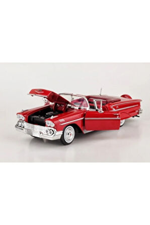 Diecast 1958 Chevy Impala 1/24 Die Cast Model Araç