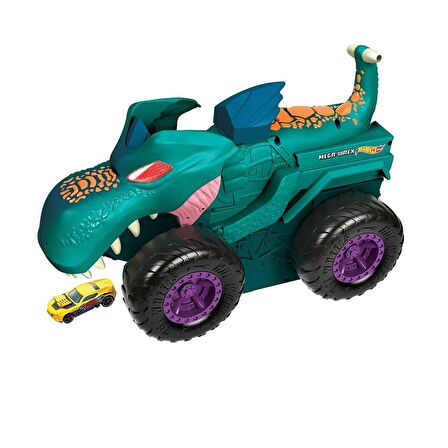 Hot Wheels Mega Wrex Araba Yiyen Monster Trucks Oyun Seti