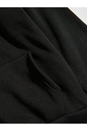 Kadın Galaxy Sırt Baskılı Oversize Sweatshirt