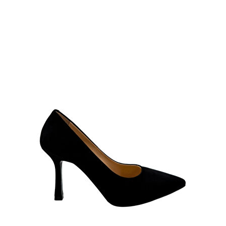 Hakiki Deri Stiletto Disparita 26301 İnce Topuk Kadın Ayakkabı