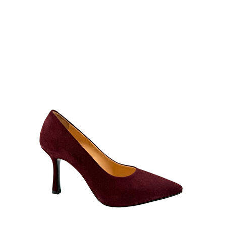 Hakiki Deri Stiletto Disparita 26301 İnce Topuk Kadın Ayakkabı