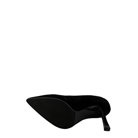 Disparita 26704 Hakiki Süet Stiletto İnce Topuk Kadın Ayakkabı