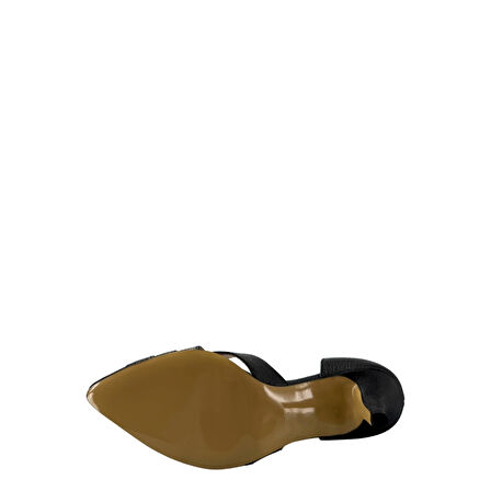  Hobby 26152 Hakiki Deri Topuklu Kadın  Ayakkabı 