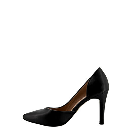  Hobby 26448 Hakiki Deri Stiletto Kadın Ayakkabı