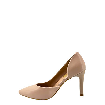  Hobby 26448 Hakiki Deri Stiletto Kadın Ayakkabı