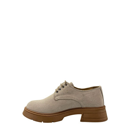  Disparita 257001 Hakiki Süet Loafer Kadın Ayakkabı 