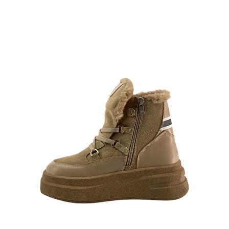 Albini 26102850 Hakiki Rugan Deri Kadın Bot