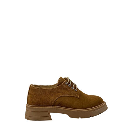  Disparita 257001 Hakiki Süet Loafer Kadın Ayakkabı 