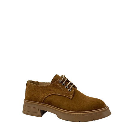  Disparita 257001 Hakiki Süet Loafer Kadın Ayakkabı 