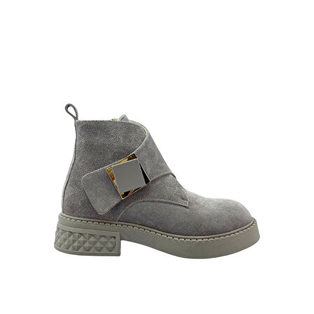 Albini 26623304S Hakiki Süet Deri Kadın Bot