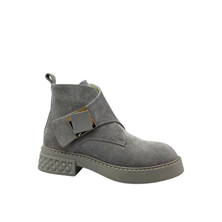 Albini 26623304S Hakiki Süet Deri Kadın Bot