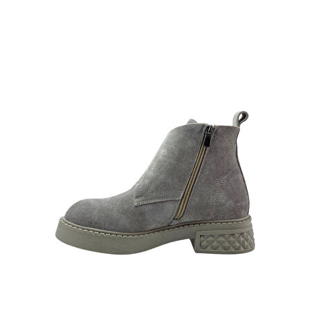 Albini 26623304S Hakiki Süet Deri Kadın Bot