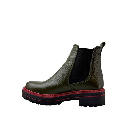 Hobby 26606-1 Hakiki Deri Kadın Bot