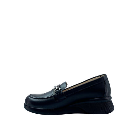 Albini 2630Z707 Hakiki Deri Kadın Loafer Ayakkabıı