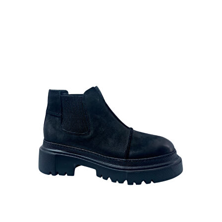 Albini 26103255N Hakiki Nubuk Deri Kadın Bot