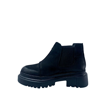 Albini 26103255N Hakiki Nubuk Deri Kadın Bot