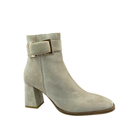 Albini 2610995S Süet Deri Topuklu Bot 