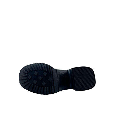 Albini 26101012R Rugan Deri Kadın Topuklu Loafer 