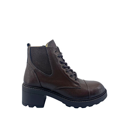 Albini 2630Z1050 Hakiki Deri Kadın Topuklu Bot 