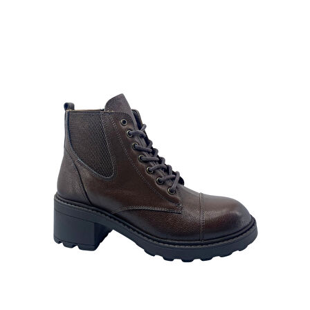 Albini 2630Z1050 Hakiki Deri Kadın Topuklu Bot 