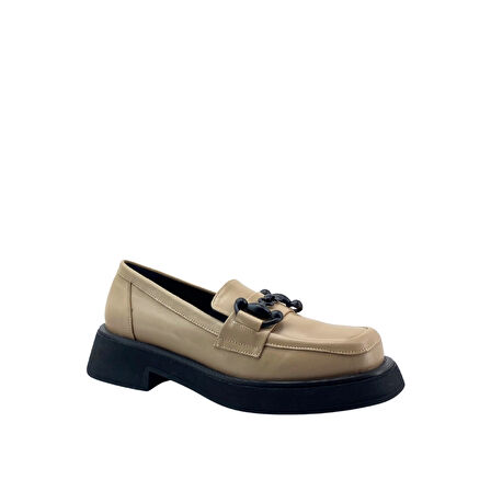 Albini 2610953 Hakiki Deri Kadın Loafer Ayakkabı