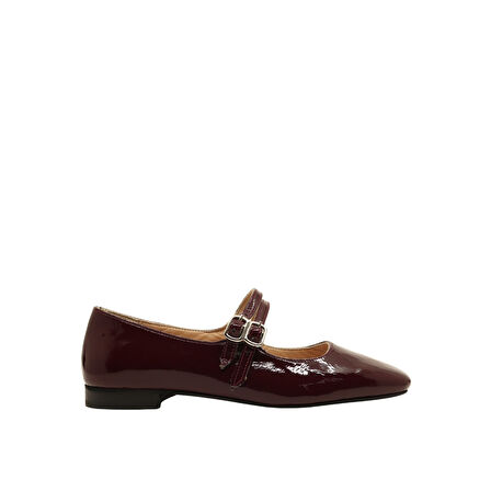 Albini 26151401R Rugan Deri Kadın Babet 