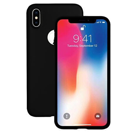iPhone XS Max Kılıf FitCase PremiumS Silikon Arka Kapak 