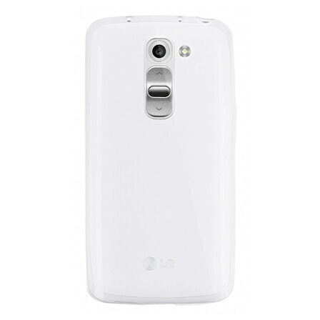 LG G2 Mini D610 Kılıf Soft Silikon Şeffaf Arka Kapak