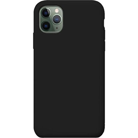 Fitcase iPhone 11 Kılıf Nano Lansman Silikon Arka Kapak Siyah