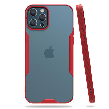 iPhone 12 Pro Max Kılıf Platin Matte Silikon Arka Kapak