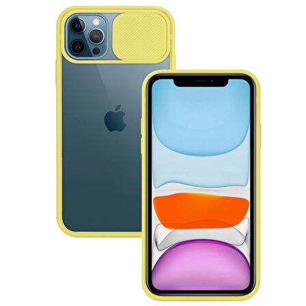 iPhone 11 Pro Kılıf Palm Kamera Koruma Kapaklı Silikon