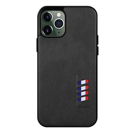 iPhone 11 Pro Max Kılıf Busy Deri Arka Kapak