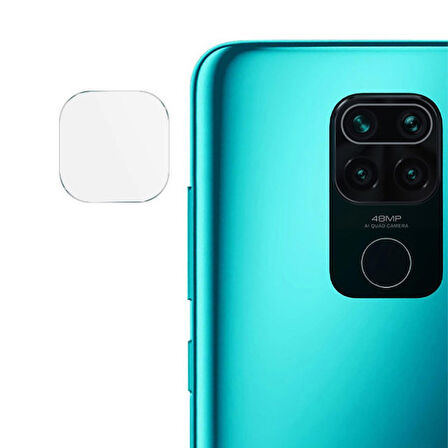 Xiaomi Redmi Note 9 Kamera Lens Koruyucu Nano Cam Şeffaf Tam Kaplama