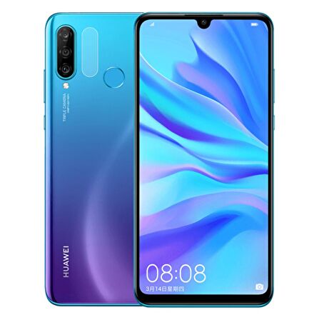 Huawei P30 Lite Kamera Lens Koruyucu 3D Cam